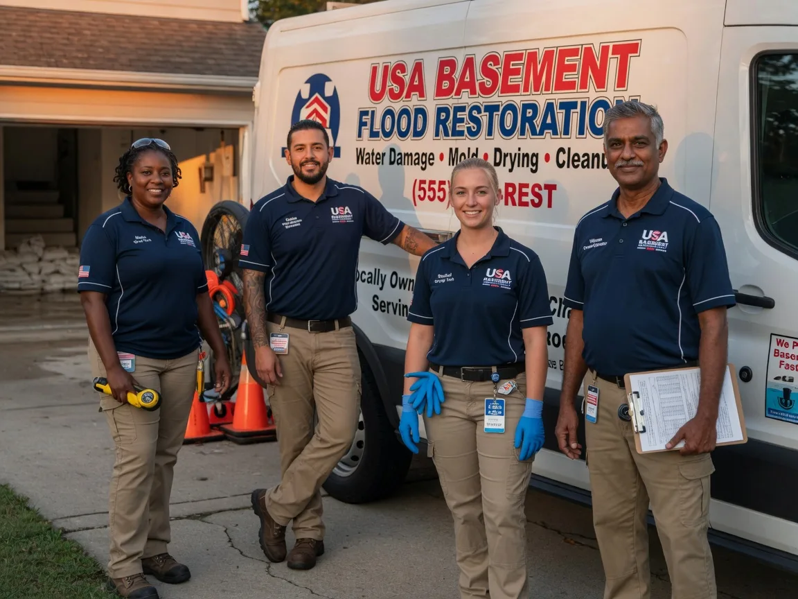 Basement Flood Cleanup company in Midland, OH